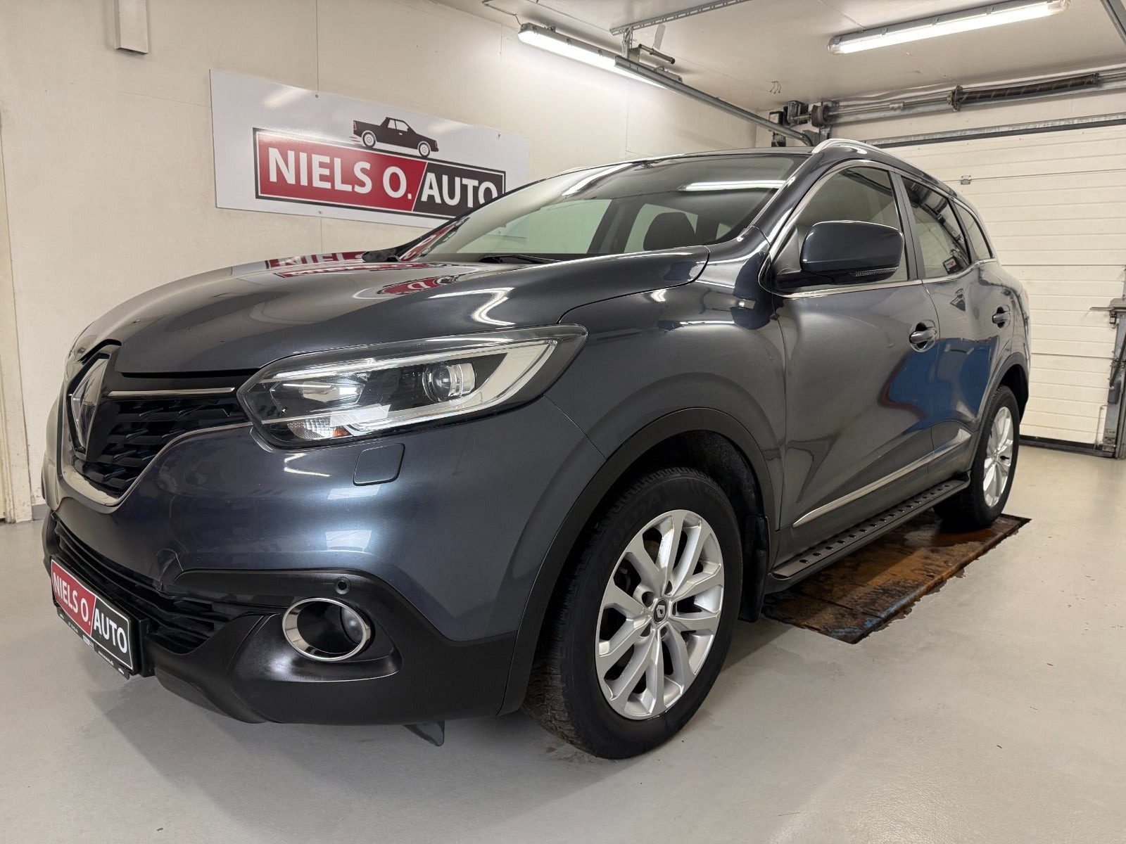 Blå Renault Kadjar fra 2015