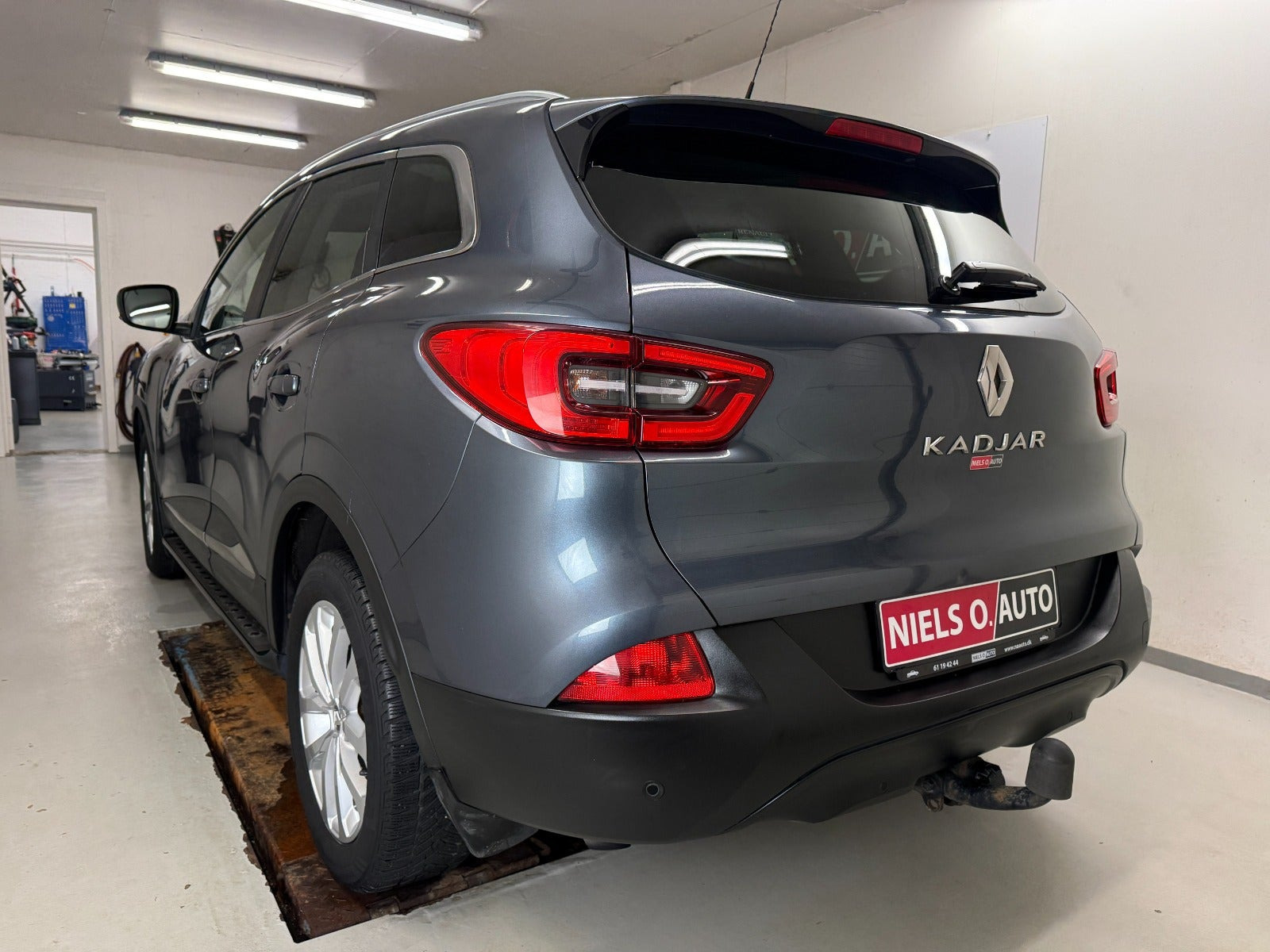 Blå Renault Kadjar fra 2015