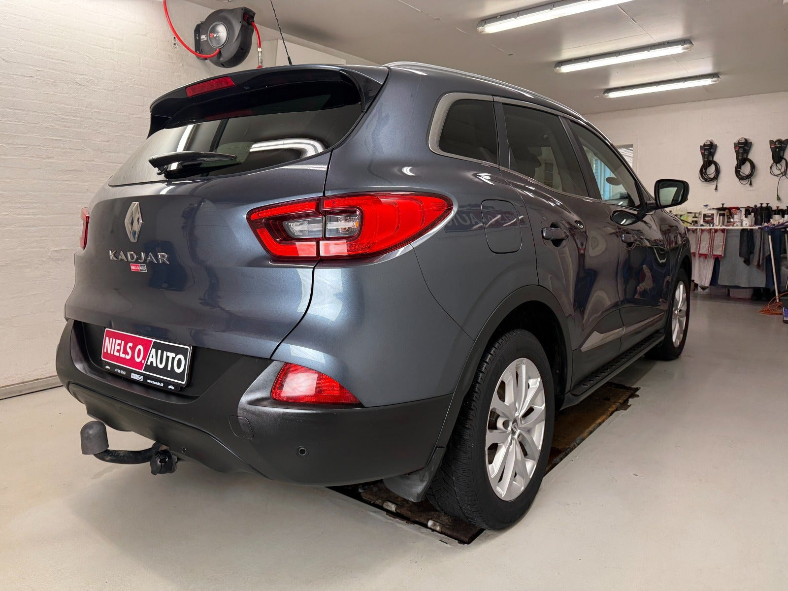 Blå Renault Kadjar fra 2015