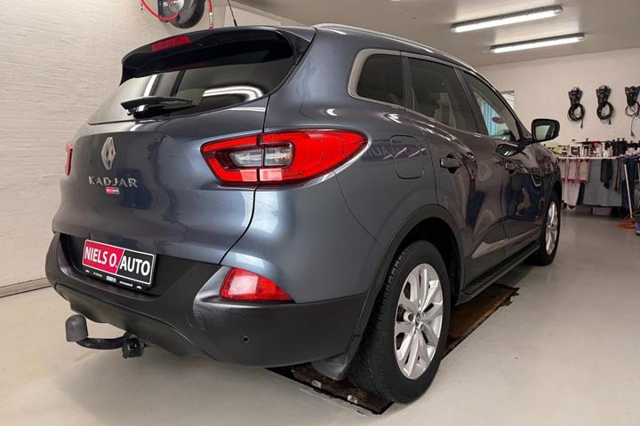 Blå Renault Kadjar fra 2015
