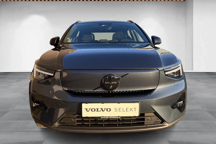 Blå Volvo EX40 fra 2026