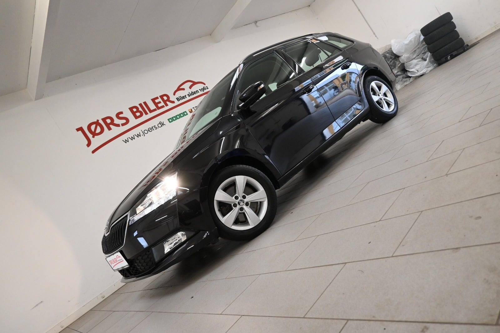 Sort Skoda Fabia fra 2021