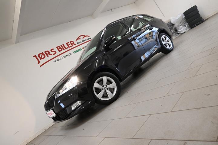 Sort Skoda Fabia fra 2021