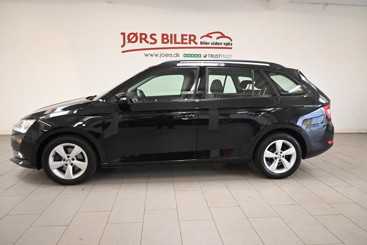 Sort Skoda Fabia fra 2021
