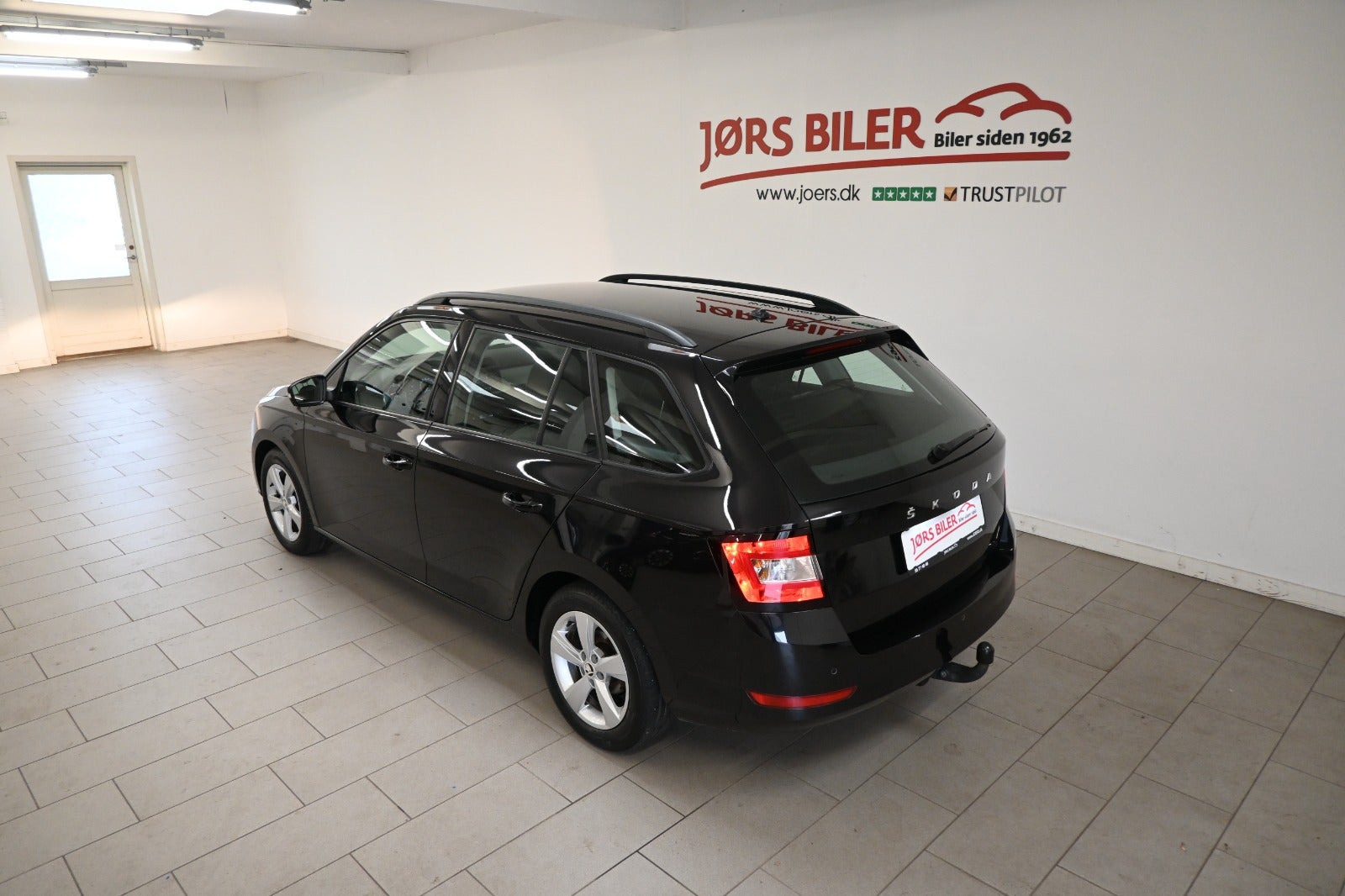 Sort Skoda Fabia fra 2021