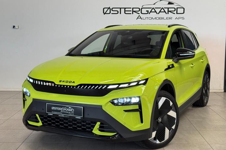 Grøn Skoda Elroq fra 2026