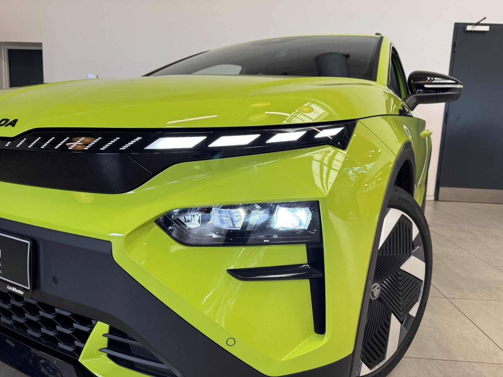 Grøn Skoda Elroq fra 2026