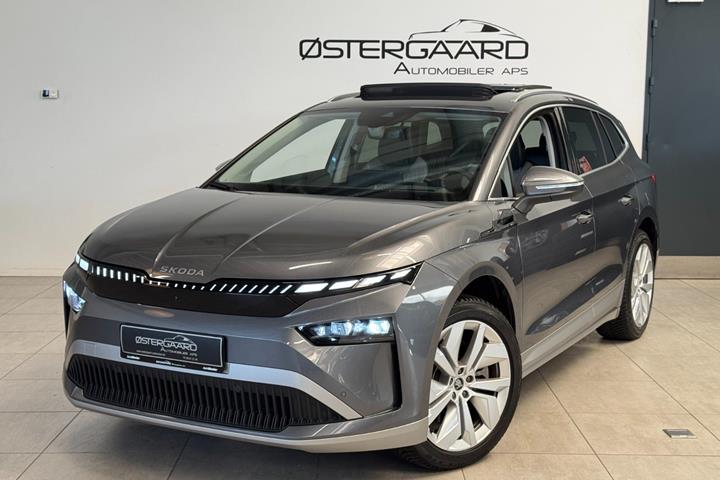 Grå Skoda Enyaq fra 2026