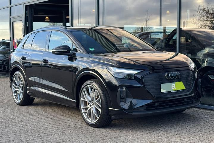 Sort Audi Q4 e-tron fra 2023