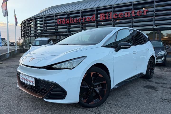 Hvid Cupra Born fra 2023
