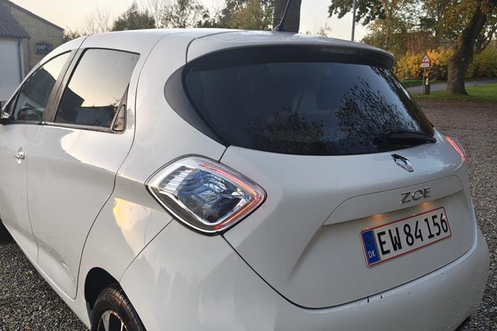 Hvid Renault Zoe fra 2018