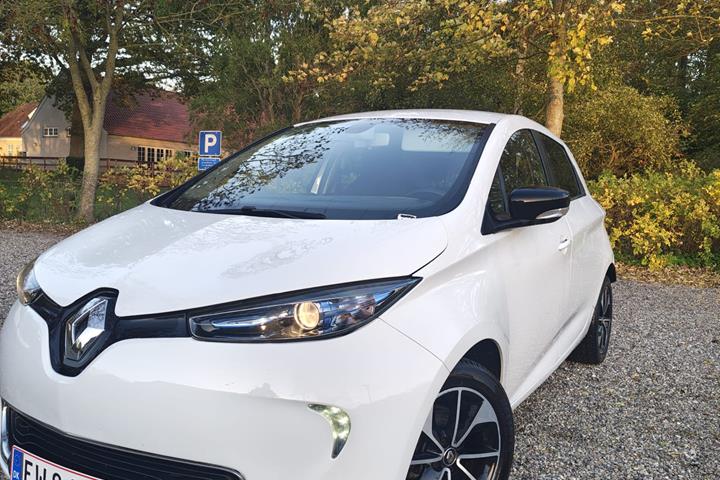 Hvid Renault Zoe fra 2018