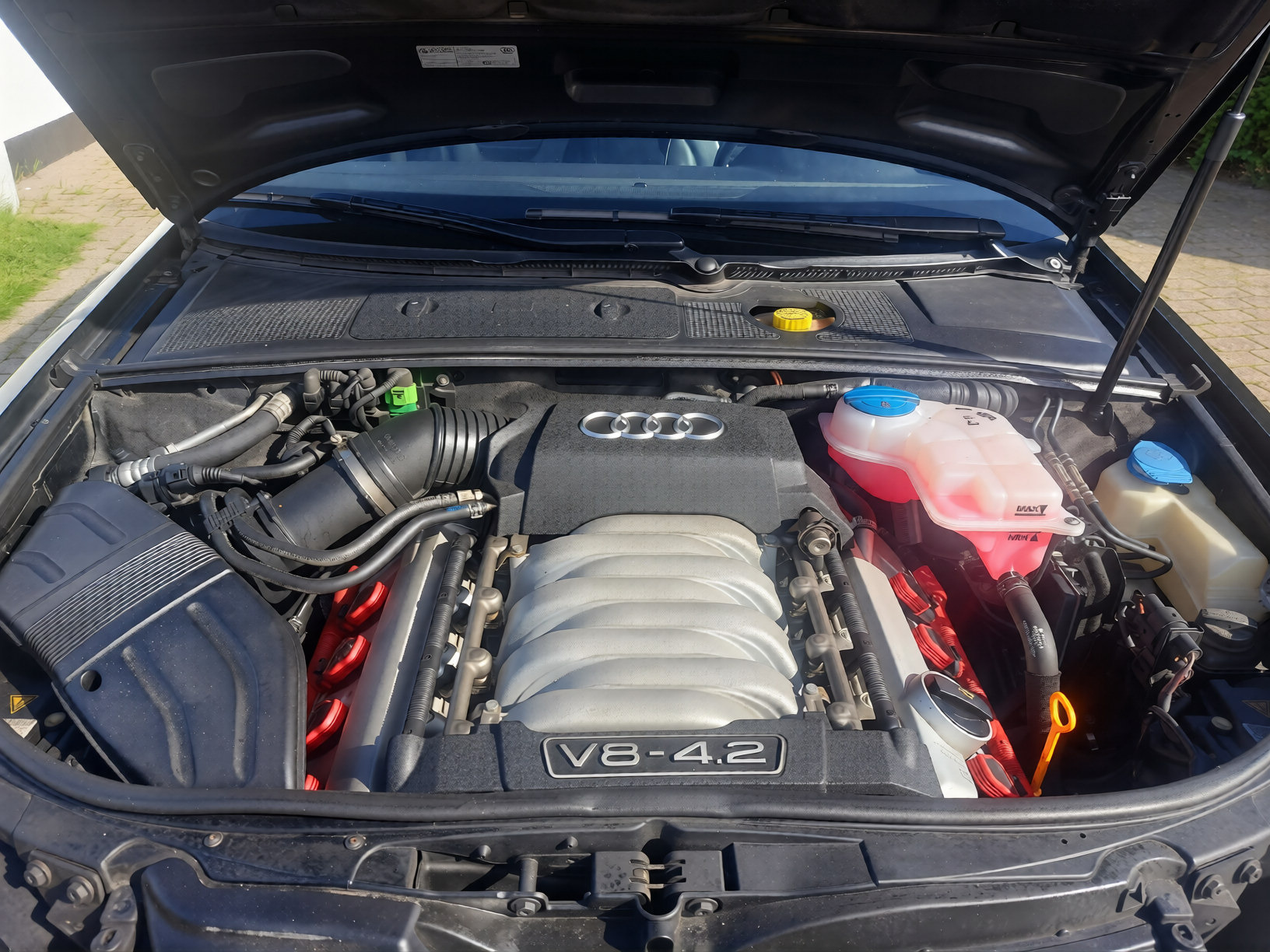 Sort Audi S4 fra 2005