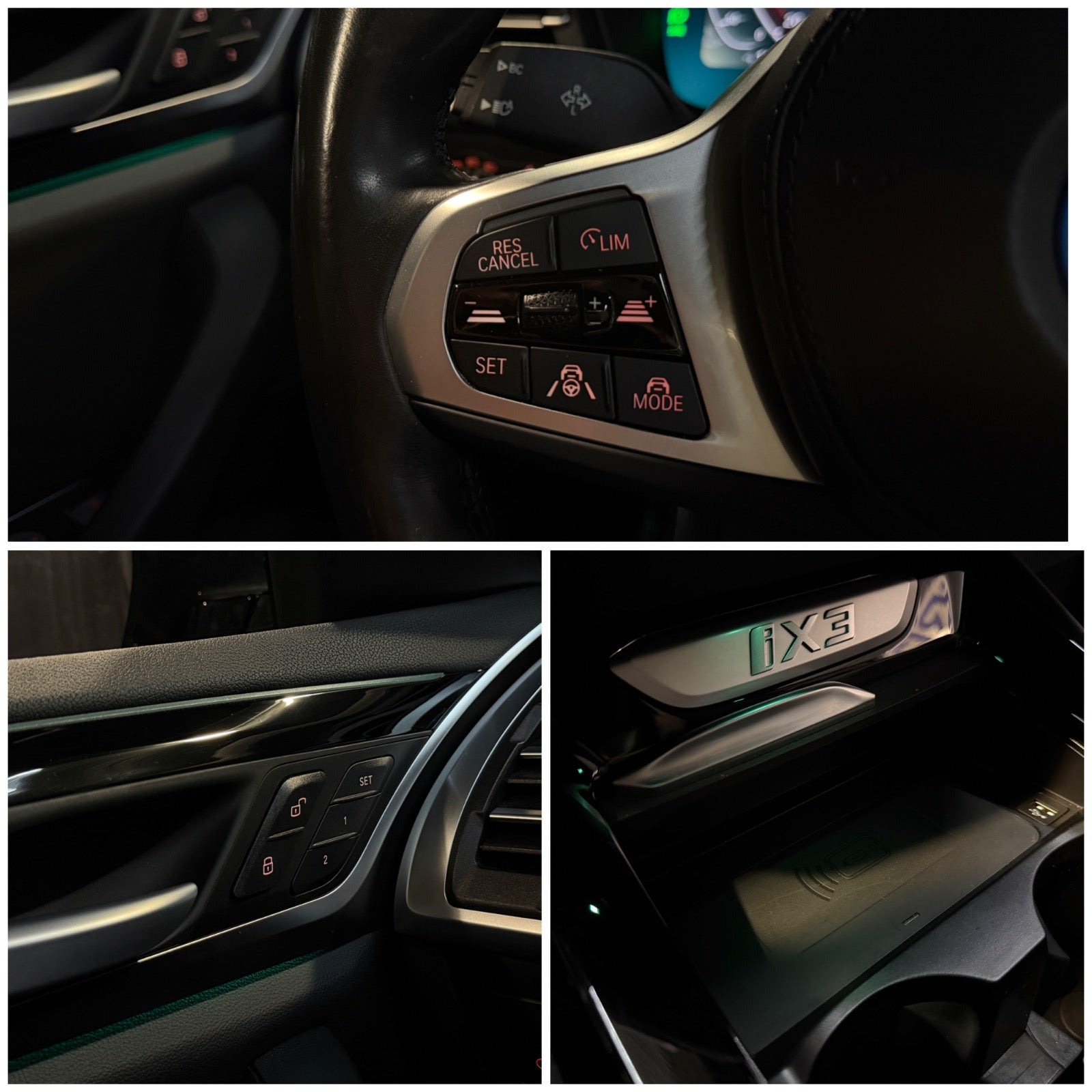 Hvid BMW iX3 fra 2023