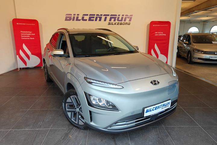 Sølv Hyundai Kona fra 2023