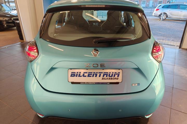 Blå Renault Zoe fra 2021