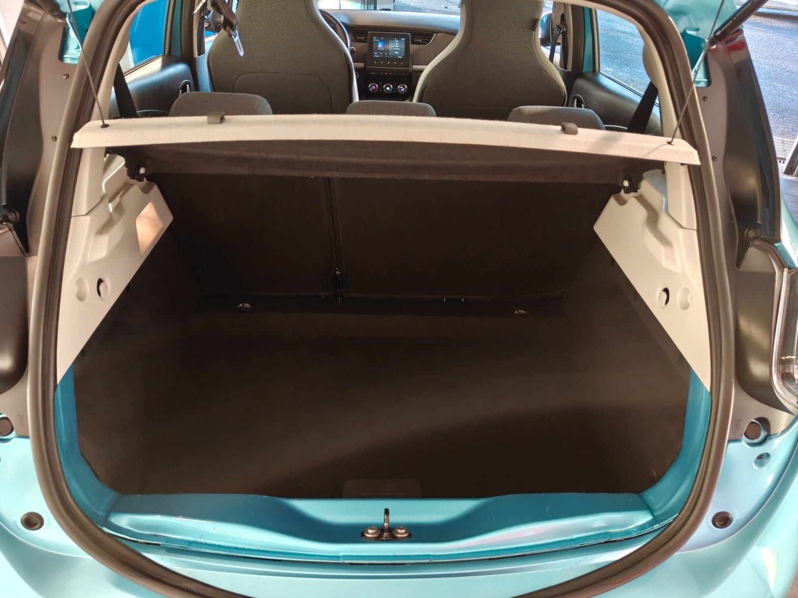 Blå Renault Zoe fra 2021