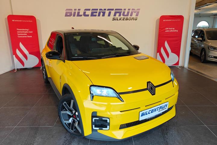 Gul Renault 5 E-Tech fra 2025