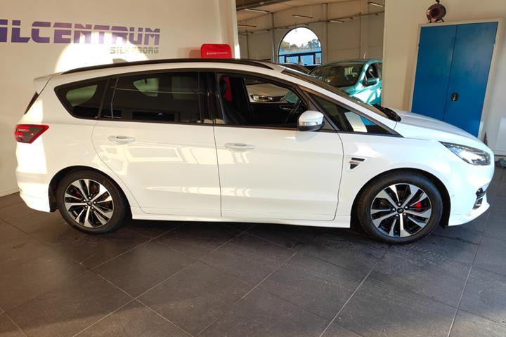 Hvid Ford S-MAX fra 2019