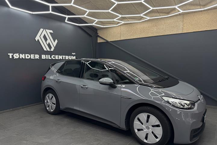 Grå VW ID.3 fra 2022