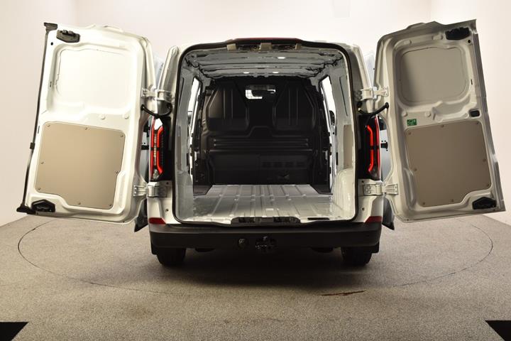 Hvid Ford E-Transit Custom 340 L2 fra 2027