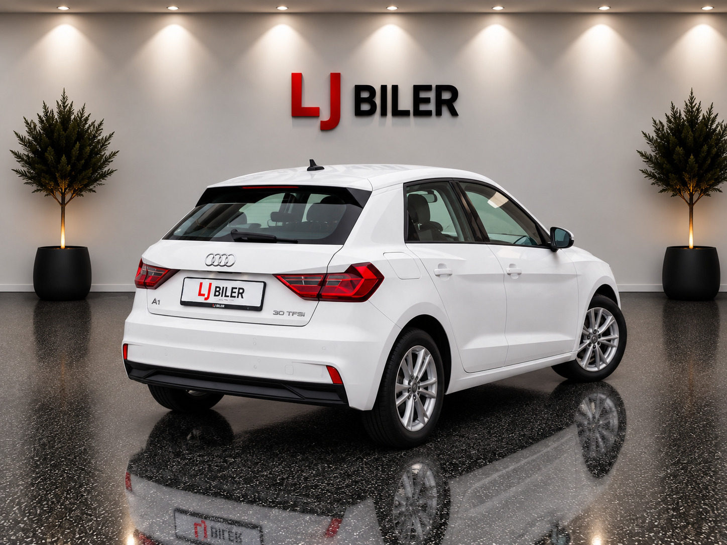 Hvid Audi A1 fra 2021