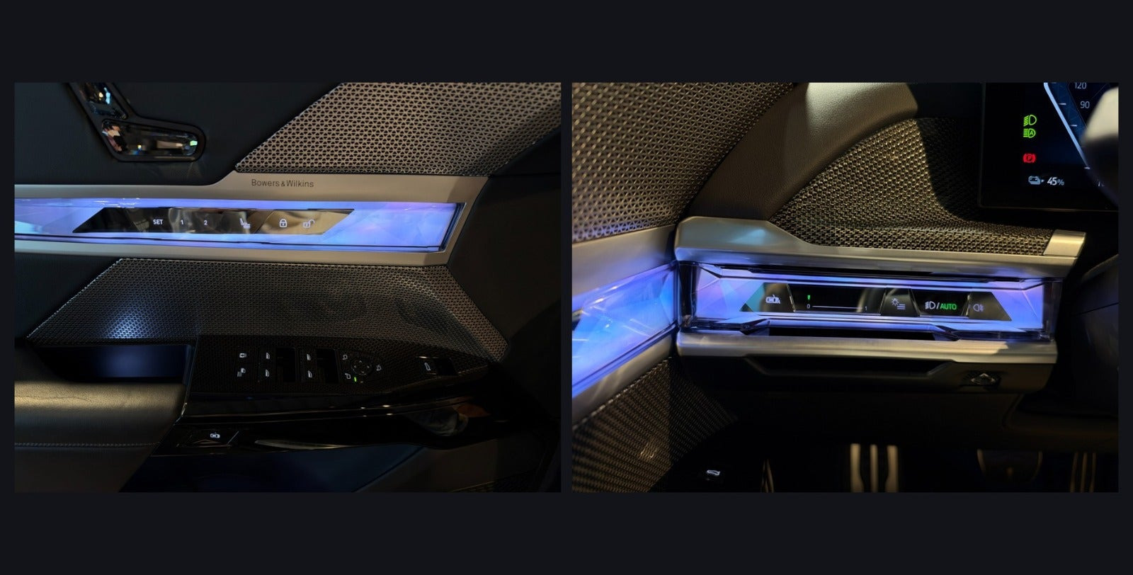 Grå BMW i7 fra 2023