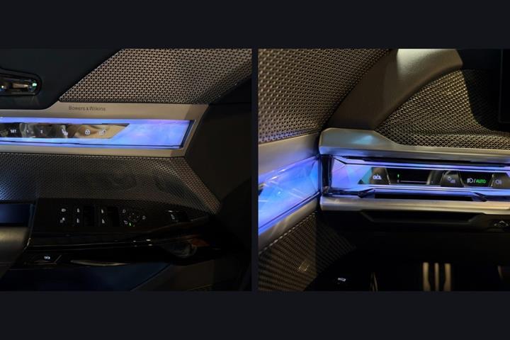 Grå BMW i7 fra 2023