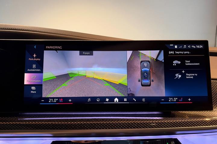 Grå BMW i7 fra 2023