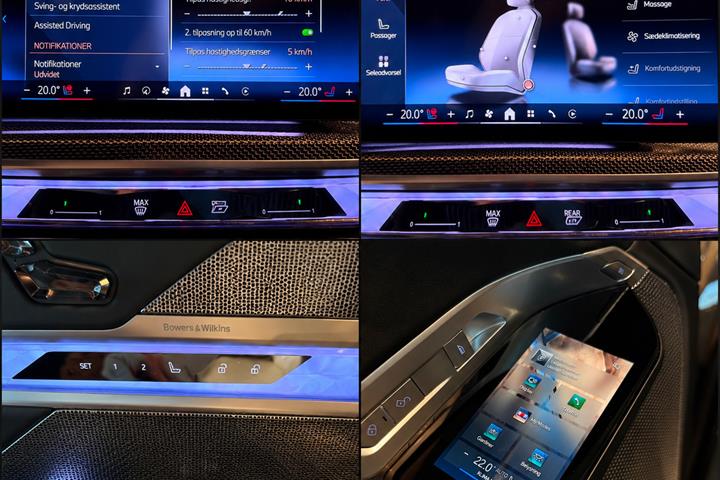 Grå BMW i7 fra 2023