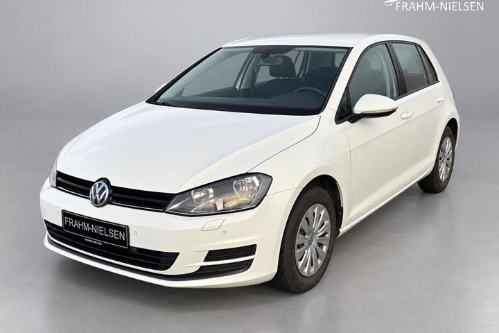 Hvid VW Golf fra 2014