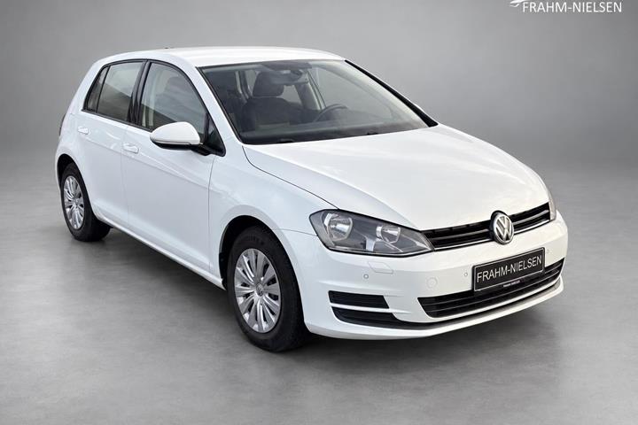 Hvid VW Golf fra 2014