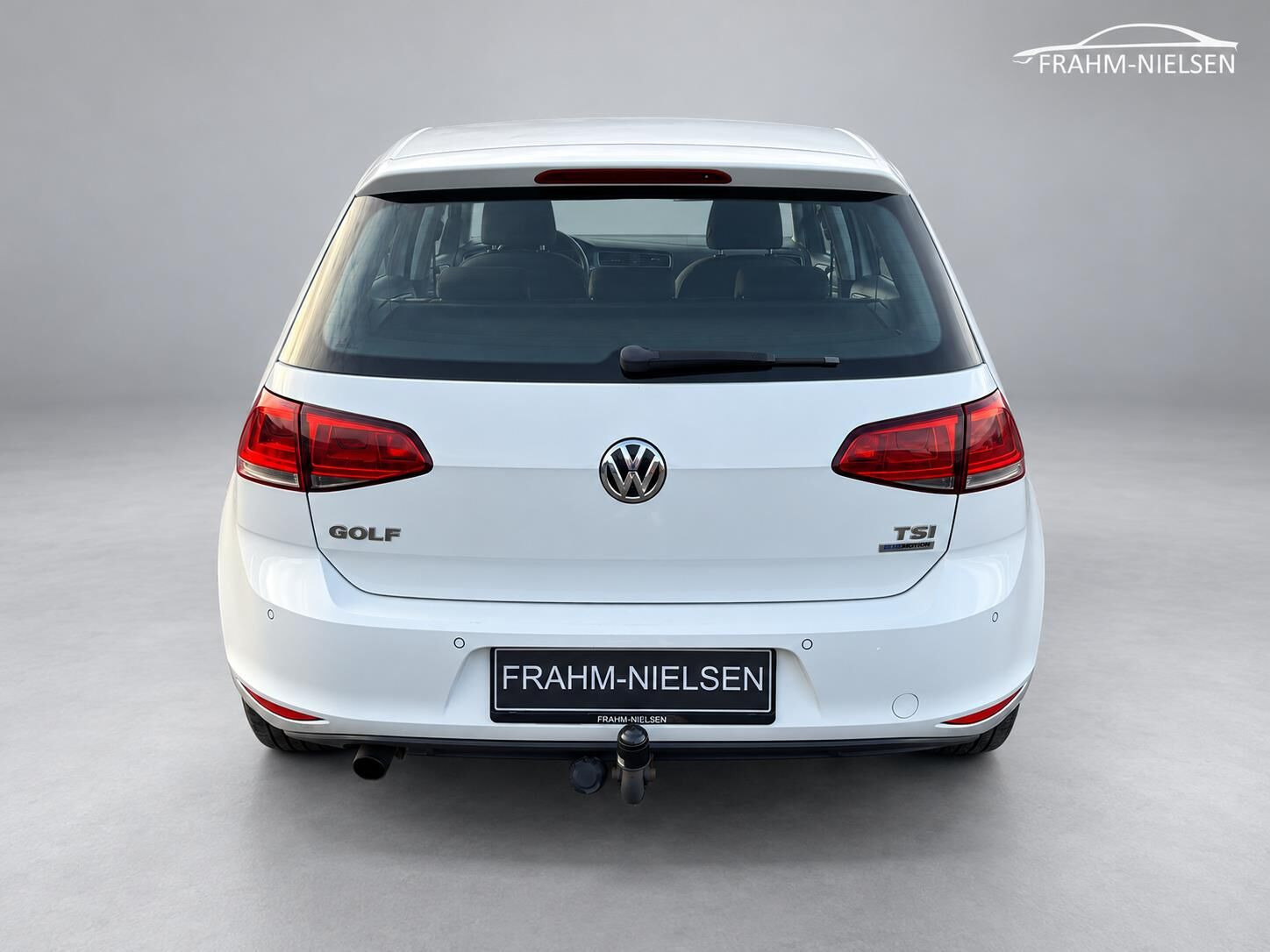 Hvid VW Golf fra 2014