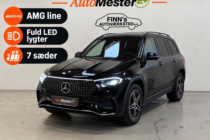 Sort Mercedes EQB250+ fra 2024