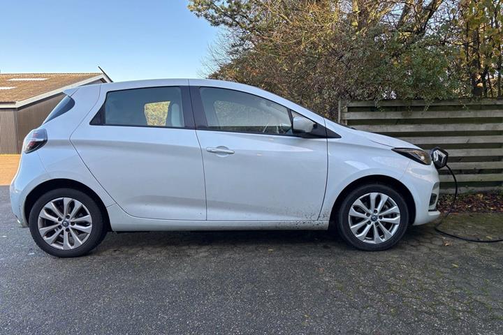 Hvid Renault Zoe fra 2021