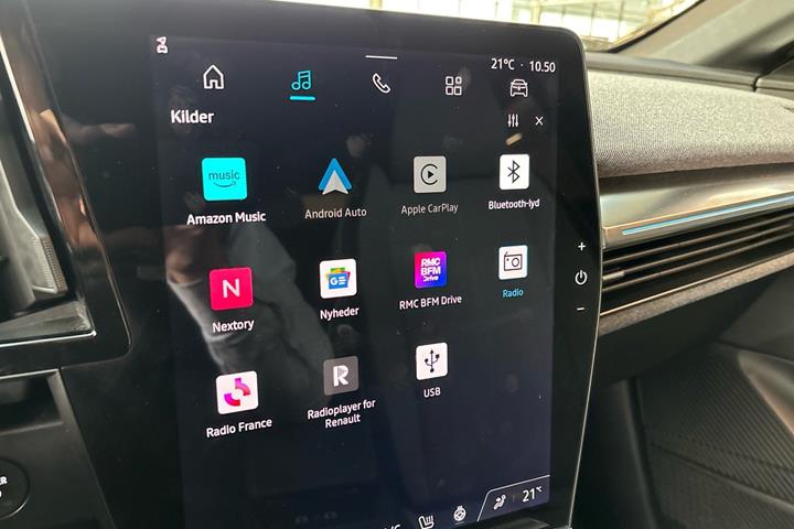 Sort Renault Megane E-Tech fra 2023