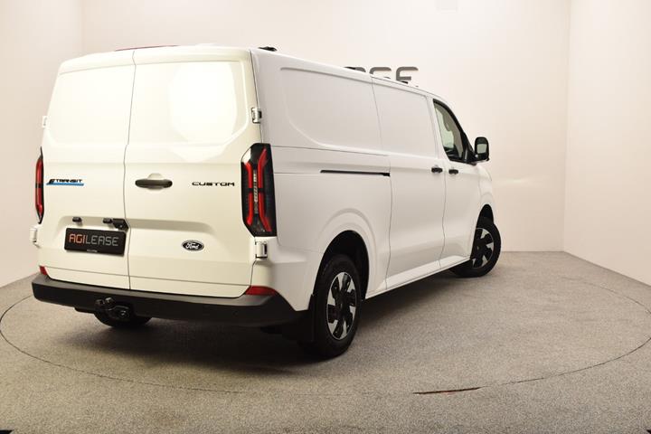 Hvid Ford E-Transit Custom 340 L2 fra 2027