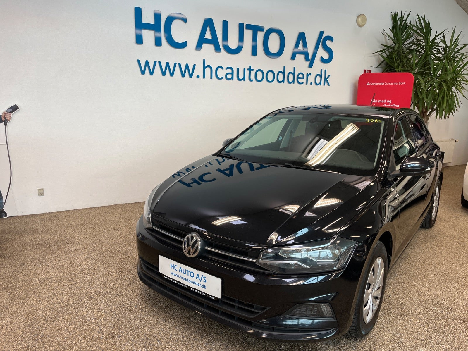 Sort VW Polo fra 2019