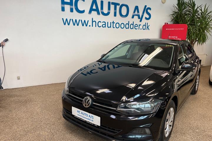 Sort VW Polo fra 2019