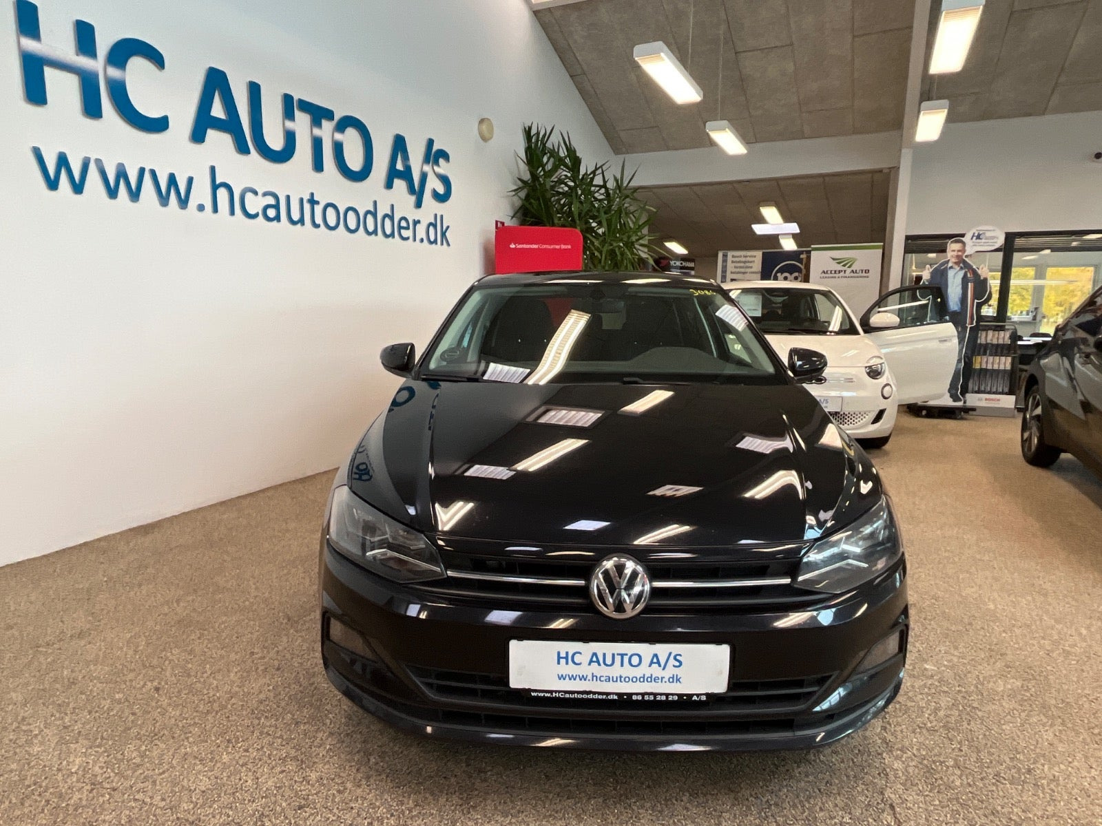 Sort VW Polo fra 2019