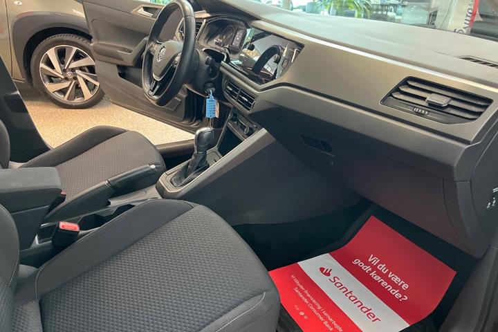 Sort VW Polo fra 2019