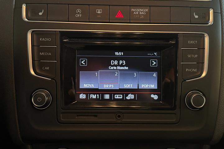Hvid VW Polo fra 2016