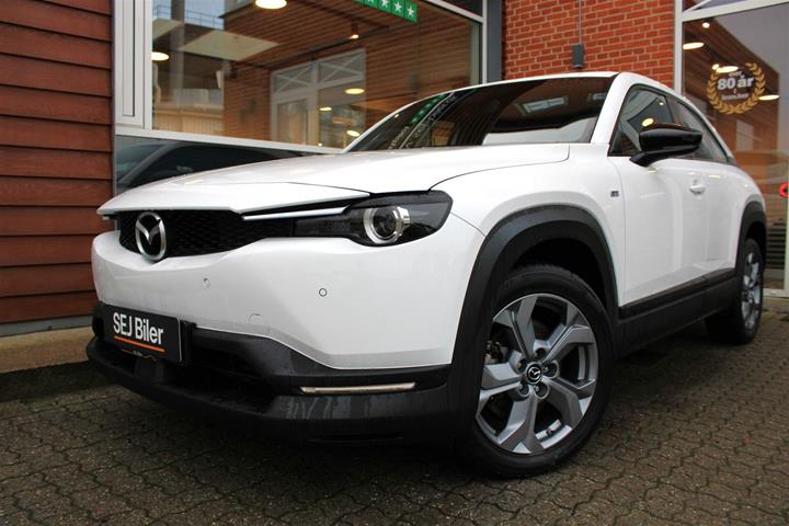 Hvid Mazda MX-30 fra 2022