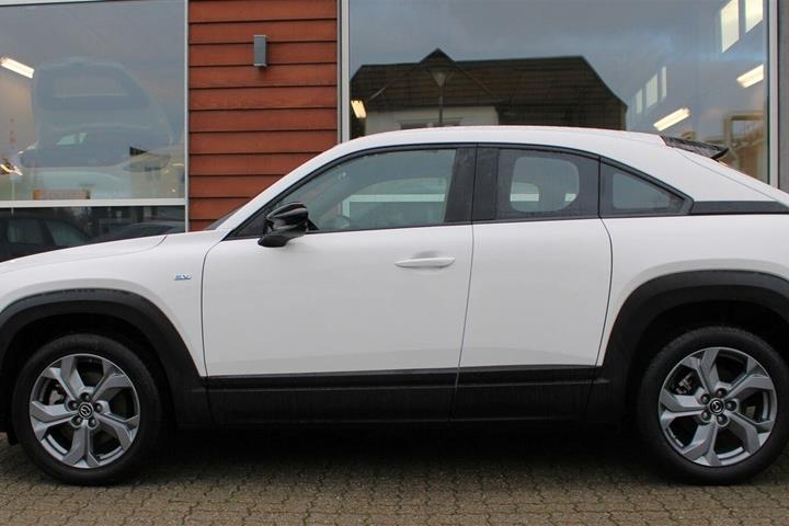 Hvid Mazda MX-30 fra 2022