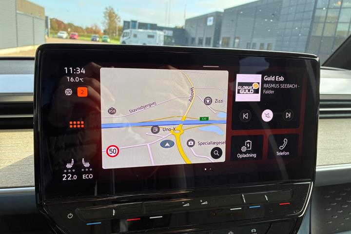Blå VW ID.Buzz fra 2023