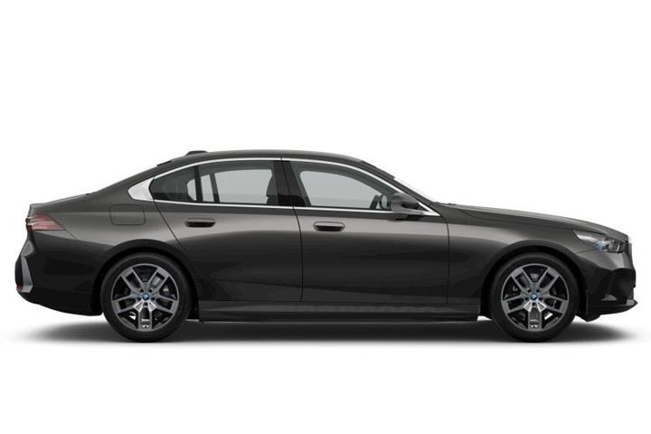 Grå BMW i5 fra 2024