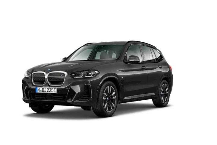Grå BMW iX3 fra 2023