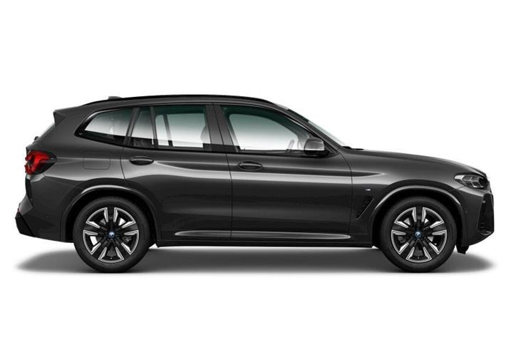 Grå BMW iX3 fra 2023