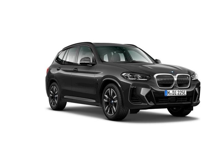 Grå BMW iX3 fra 2023