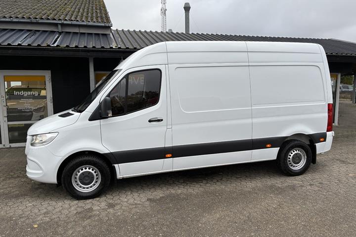 Hvid Mercedes Sprinter 314 fra 2018